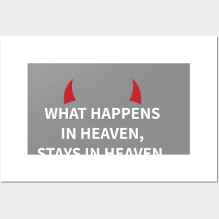 Lucifer Morningstar | What Happens in Heaven Posters and Art